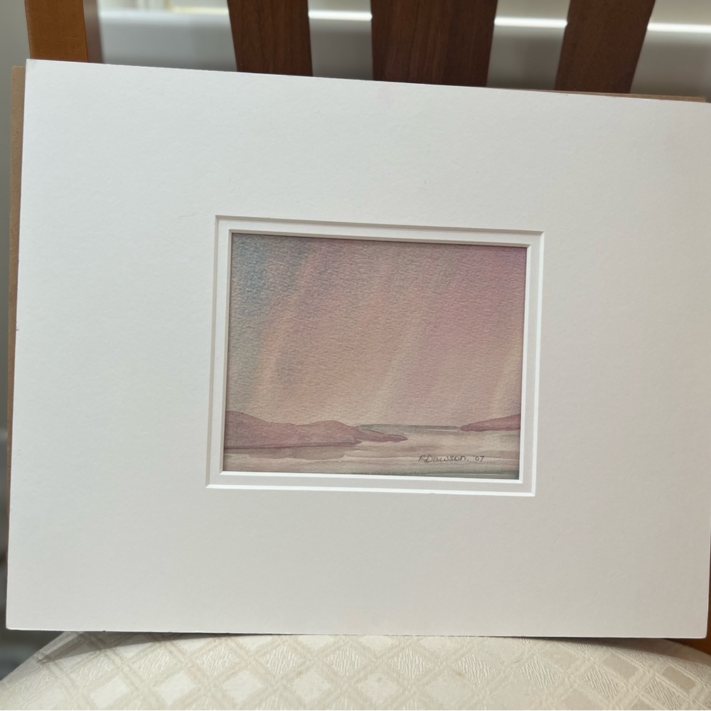 11x14 Original Ruth Dawson Watercolor